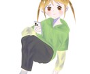 立ち絵を描きます 可愛い女の子やSDキャラを描くことが得意です イメージ3