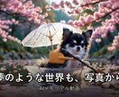 愛犬愛猫の写真を動く想い出ムービーにします あの子がもう一度動き出す。追悼にも、記念日の贈り物にも。 イメージ2