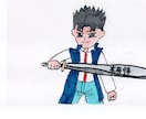 キャラクターのデザインいたします シンプルで優しいキャラから、シンプルでかっこいいキャラまで イメージ6