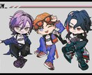 ミニキャラ絵を制作します 2～3等身のミニキャラが得意です！ イメージ4