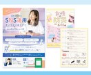 低価格で良質なチラシをデザインします 魅力が伝わるデザイン！女性向けのキャッチーなデザインです イメージ3