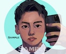 おしゃれイラストアイコン描きます SNSなどで似顔絵、イラストでおしゃれに注目度UP イメージ3