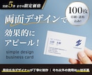 現役広告デザイナーが、フレキシブルに対応します 【100枚印刷・送料込み】載せたい情報を送るだけ！ イメージ1