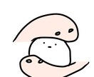 可愛いゆるいイラスト描きます 好きな食べ物などを可愛いくゆる〜く描きます イメージ4
