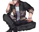 TRPGの立ち絵・キャラデザ作成します アウトローな男とかなら得意ｶﾓ。 イメージ3