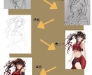 ラフ作成無制限○最低4000円でお描きします クライアント様のニーズを満たすものをご提供します！ イメージ10