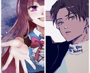 最短3日！動画用/アイコン/挿絵色々描きます レトロカラーでオシャレなイラストを提供します イメージ1