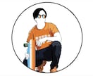インスタグラムやラインなどのアイコンを描きます 写真をサングラス付きのアイコンに イメージ9