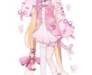とっても可愛い立ち絵制作します キャラクターデザインのご相談からでも是非✨ イメージ3