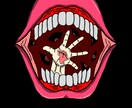 怖いイラストを描かせていただきます ご要望に合わせて恐怖感を煽るイラストを描かせていただきます。 イメージ4