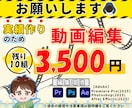 リピート率90%‼最安3,000円動画編集承ります ショートTikTok 1,000円/動画編集3,500円！！ イメージ2