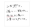 どんな文字も雰囲気のあるおしゃれ文字にします POPやメニューが得意です。販促物でお困りの方へ イメージ3