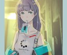 SNSアイコンに使える可愛い女の子イラスト描きます イラストレーターが描くあなただけのオリジナルイラスト イメージ3