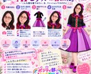 あなたの手描き衣装をAIモデルの着画にします あなたの『着てみたい服』をAIモデルの着画に♡ イメージ1