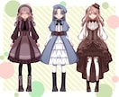あなただけのキャラクターイラストを制作します IRIAM、キービジュアル、TRPG、ゲーム作成などに最適！ イメージ8