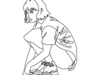 顔写真の線画を描きます ご相談だけでもOKです！丁寧に対応させていただきます！ イメージ2