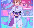 キャラデザ★ IRIAM★表情豊かな立ち絵ます ちびキャラセット割あります！ご相談承ります！ イメージ3