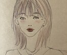アイシャドウを使ったお洒落なイラスト描きます アイシャドウやリップを使った雰囲気のあるイラストを描きます♪ イメージ5