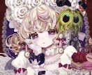 ロココアンティークな世界観のイラストを描きます 華やかで優美な世界観！サムネイルやアイコン、グッズなどに イメージ10