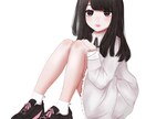 女の子の厚塗りアイコン描きます 地雷系女子、病み可愛い女の子が好きなあなたに イメージ5