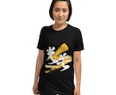 書道家が筆文字のTシャツデザインを制作します 商用利用可！目に留まるかっこいいTシャツデザインが欲しい方へ イメージ4