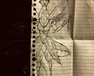 あなたの似顔絵を虫と合体させて描きます あなたと、あなたの好きな虫を合体させたキモい絵をかきます イメージ1