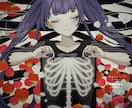 歌ってみた・配信・動画等◆サムネイラスト描きます 歌ってみた・楽曲・各種動画に合わせたイラストを描きます！ イメージ7