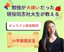 元・勉強嫌いの現役同志社生が小学英語を教えます 中学準備も安心！ゼロから学べる小学英語教えます イメージ1