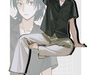 ゲーム・TRPG立ち絵イラストを描きます 色味を抑えてすっきりした印象のイラストを描くのが得意です！ イメージ3