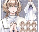 ＴRPG等の立ち絵をお描きします 可愛い絵柄であなただけのキャラクターを イメージ10
