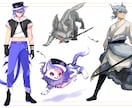 かわいい&かっこいいアニマルイラスト制作いたします 動物好きさんに届け！！(5年間70件以上お取引実績アリ） イメージ9