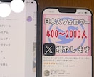 Twitter日本人フォロワー400人以上増加ます （X）日本人のアクティブ フォロワーを増やします。 イメージ3