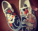 スニーカーペイント(vans)ます お客様のご要望が一番なので、是非コメントしてください イメージ1