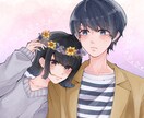 ふんわりかっこよく！ご希望のイラストお描きます 貴方だけのイラストを！素敵なイラストになるよう心掛けてます！ イメージ5