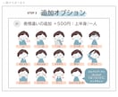 表情差分は１枚500円！あなたのアイコンを作ります 似顔絵実績200件以上。アート講師が描きます！ イメージ6
