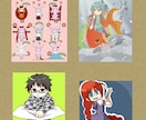 アイコンなど各種イラスト作成します 萌え系や乙女ゲーム系など各種対応致します！ イメージ4