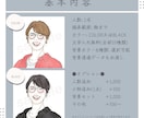 おしゃれ爽やか＊好印象な似顔絵線画アイコン描きます 商用利用OK◎美化&文字入れ無料◎綺麗さ漂う水彩イラスト イメージ2