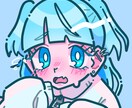 ホップでかわいいアイコン、ヘッダー等描きます 絶対印象に残るキャッチーなアイコンをご提供！！ イメージ2