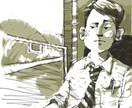 フライヤー、挿絵、ポスター、イラスト描きます 情緒ある手描きイラストでホンワカ。 イメージ1