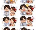 写真から！かわいいLINEスタンプ制作しますます ペット・ご家族・かわいいセミオーダーデザイン イメージ3