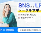 集客UPのSNS～LPまでトータルでサポートします SNS集客全般の流れをコンサルします。 イメージ1