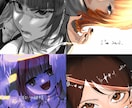 依頼内容に柔軟に対応いたします サムネイル/サムネPV/キャラクター制作/SNSアイコンなど イメージ4