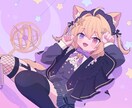 ポップなアニメ塗りキャラクターイラスト承ります ◆商用利用可◆キャラクター・衣装のデザインもお任せください！ イメージ7