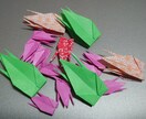 鶴を折ります お望みにあわせて鶴を折ります。 イメージ3
