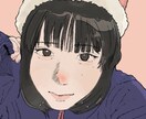 モニター価格でイラストお描きします リアルよりのSNSアイコンサイズのイラストをお描きします！ イメージ1