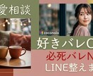 冷めない恋LINEに整えます 好きバレも必死バレも回避、一緒に整理します イメージ1