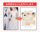 海外アートポスター風のウェルカムボードを描きます 先着2名様限定のモニター価格！プロフィールブックにも◎ イメージ3