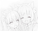 理想を形に！高密度な1枚絵・アイコン制作します こだわりの線画と独自の色使い。高クオリティな絵をスピーディに イメージ5