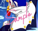 SNS（※主にXを想定の）使用絵をお描きします キャラの指定、またはocを極力ご希望に沿うよう提供します。 イメージ3