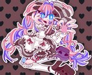 商用利用可‼️ポップでカラフルなイラスト描きます グッズ用イラスト、1枚絵、アイコンetc..... イメージ1